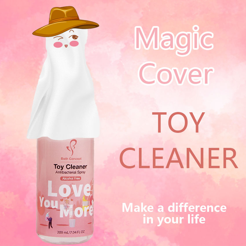Bath Concept wholesale hygeine soft vegan cruelty free non toxic 250ml private label sex toy cleaner spray (4)