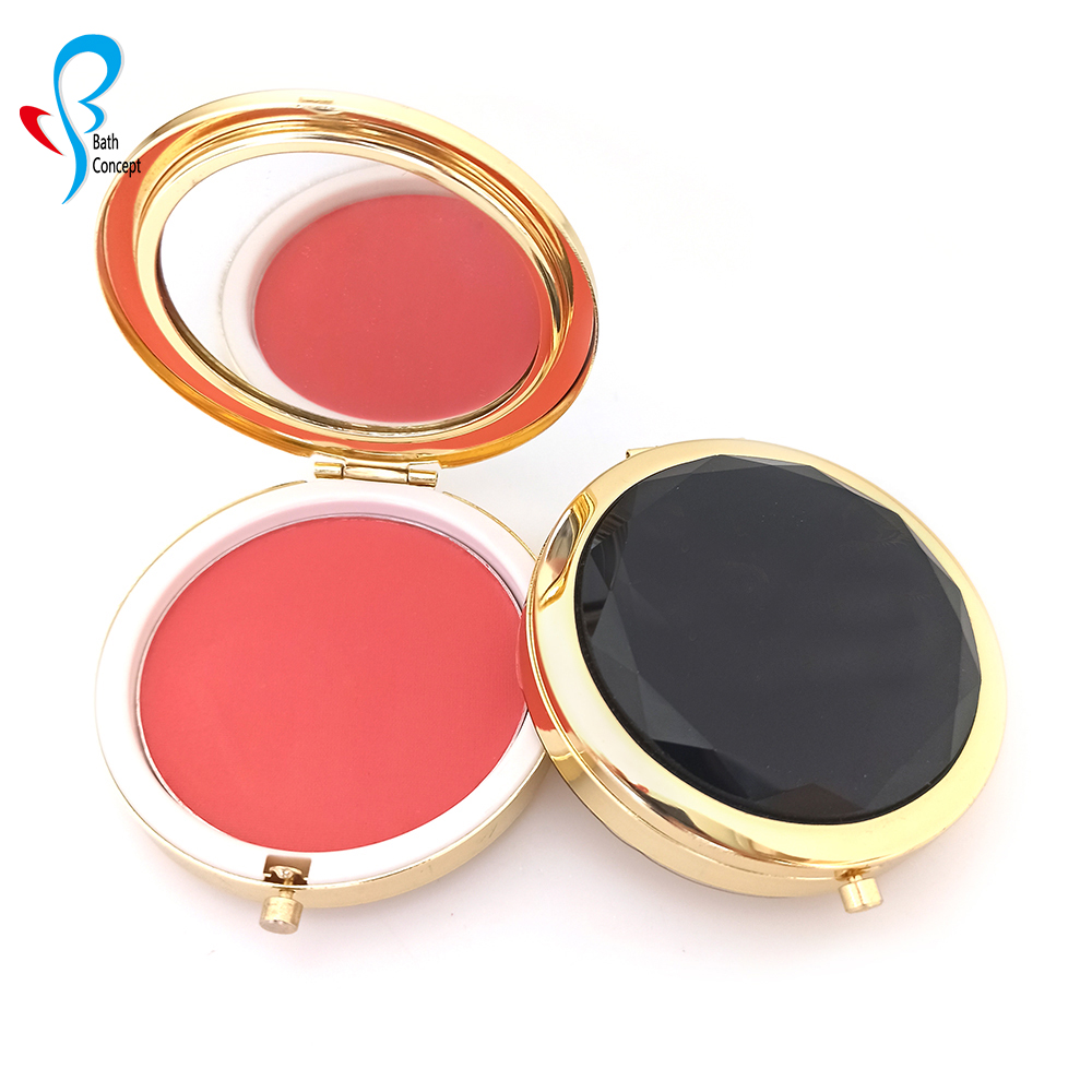 OEM Factory Wholesale organic private label cream blush on make up cosmetic compact blusher pallet (3)