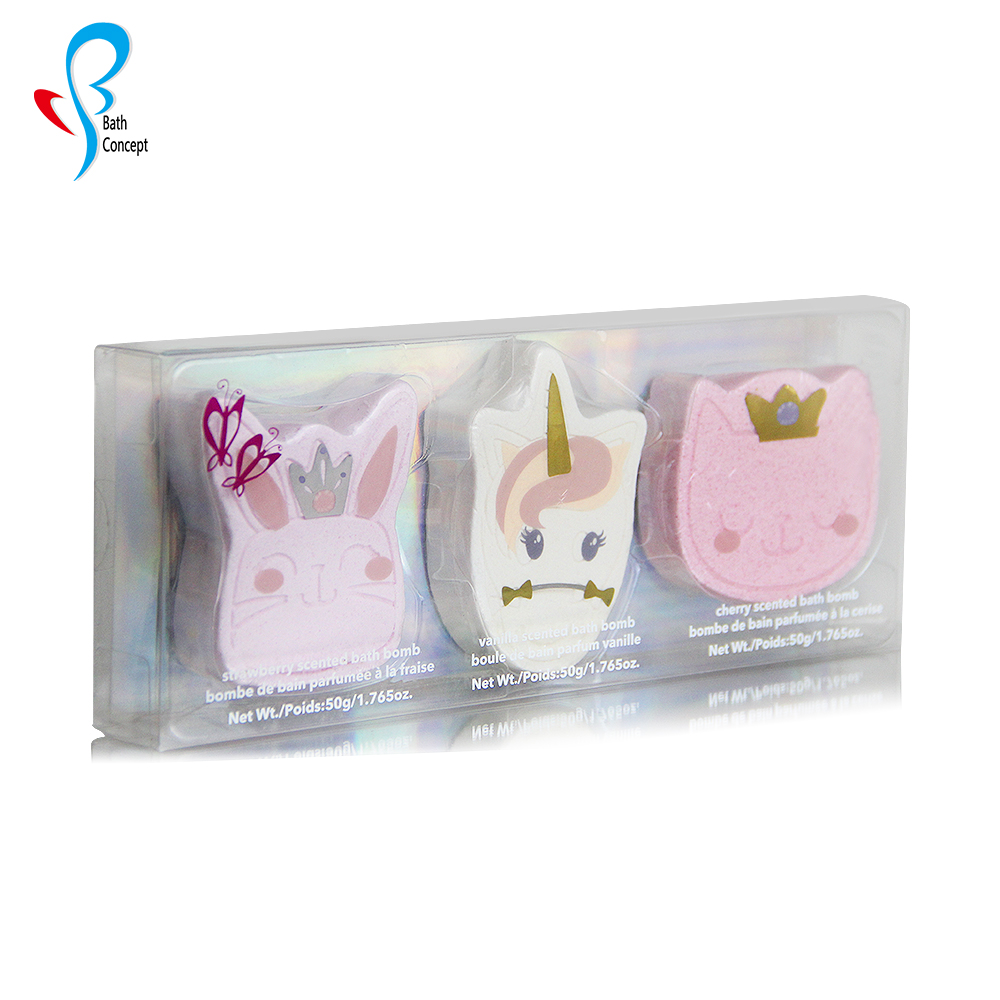 Wholesale custom private lable bath bomb gift set (3)